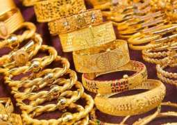 Gold price decreases by Rs1, 500 per tola in Pakistan