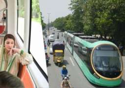 Chief Minister Punjab Launches State-of-the-Art Urban Electric Tram (SRT) in Lahore.