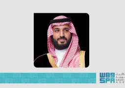 سمو ولي العهد يهنئ رئيس جمهورية تشاد رأس الدولة بذكرى استقلال بلاده