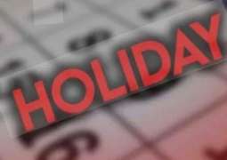 Public holiday announced in Islamabad Capital Territory on August 13