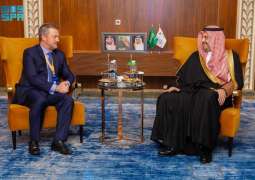 سمو الأمير فهد بن جلوي يلتقي رئيس اللجنة البارالمبية الدولية ورئيس الأولمبية الكازاخستانية