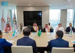 SOPC Vice President Meets with Presidents of International Paralympic Committee and Kazakhstan Olympic Committee