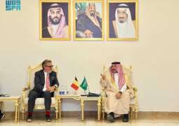 أمير منطقة عسير يستقبل السفير البلجيكي لدى المملكة