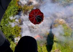 UAE rescue team continues efforts to combat Albania wildfires