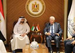 Khalifa bin Mohammed, Egypt’s Higher Education Minister discuss opening of Alexandria University campus in Abu Dhabi