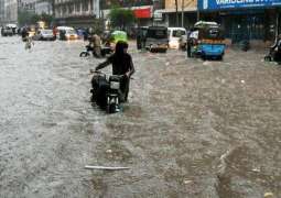 Heavy rain lashes Karachi again, Urban flooding, power outages paralyze City