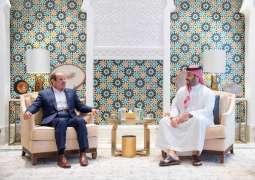 Saudi Crown Prince, Egyptian President discuss relations, Palestine