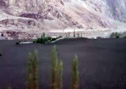 Glacial outburst triggers flooding in GB’s Ghizer, several villages submerged