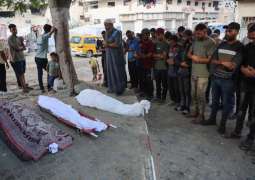 Israeli strikes kill 19 Palestinians in Khan Younis, central Gaza