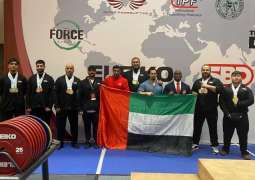 UAE powerlifting team wins 21 medals at West Asia Championship in Qatar