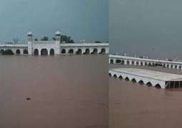 Kartarpur submerged as floodwaters hit Punjab’s Narowal district