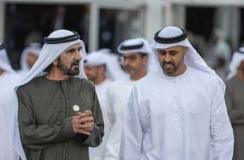 Theyab bin Mohamed bin Zayed sends message to Mohammed bin Rashid following Etihad Rail journey