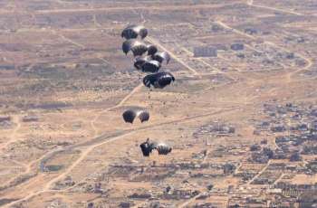 UAE conducts 62nd airdrop as part of ‘Birds of Goodness' operation, delivers 40 food trucks into Gaza