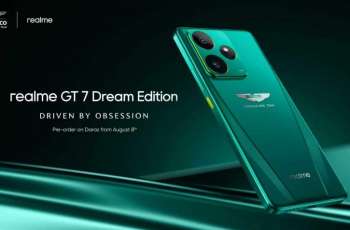 realme Partners with Aston Martin Formula One® Team to Launch Co-branded GT 7 Dream Edition in Pakistan on August 8