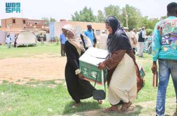 KSrelief Distributes 1,400 Food Baskets to Displaced Persons in Khartoum, Sudan