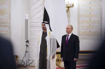 UAE, Russian Presidents discuss bilateral strategic partnership in Moscow