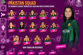 Pakistan announces 15-member squad for ICC Women’s Cricket World Cup 2025