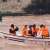 CM Maryam reviews flood situation in Ravi River on boat at Shahdara