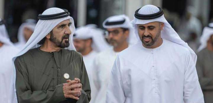 Theyab bin Mohamed bin Zayed sends message to Mohammed bin Rashid ..