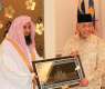 Prophet's Mosque Imam Meets with Malaysian Deputy Prime Minister in Kuala Lumpur