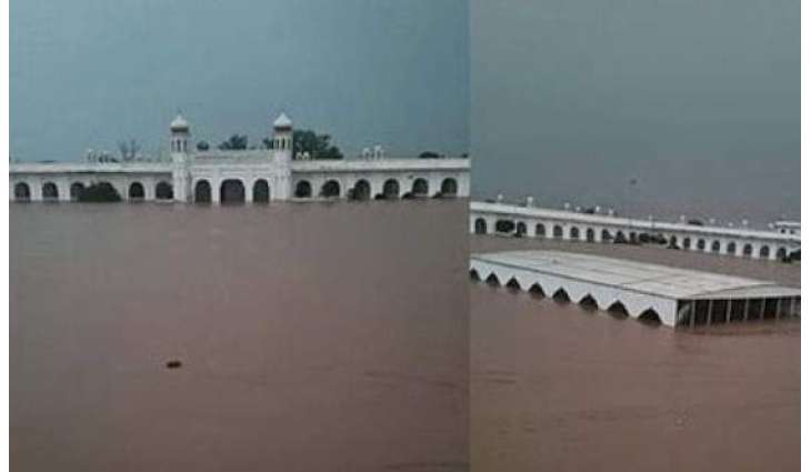 Kartarpur submerged as floodwaters hit Punjab’s Narowal district