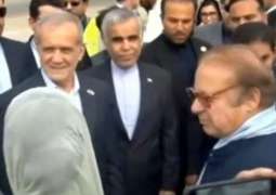 Iranian President Masoud Pezeshkian Arrives in Pakistan on Two-Day official visit