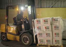 Emirati humanitarian aid convoy arrives in Gaza as part of Operation Chivalrous Knight 3