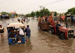 Water rescue teams from AJK leave for devastating flood-hit areas of Punjab