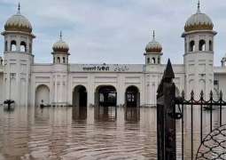 Kartarpur Gurdwara cleared of flood water under CM Punjab’s order of swift restoration