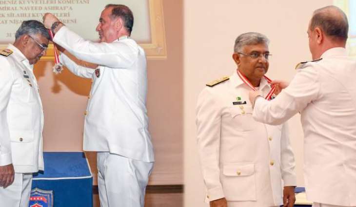 Chief of the Naval Staff Visits Türkiye and Awarded Legion of Merit by Turkish Armed Forces