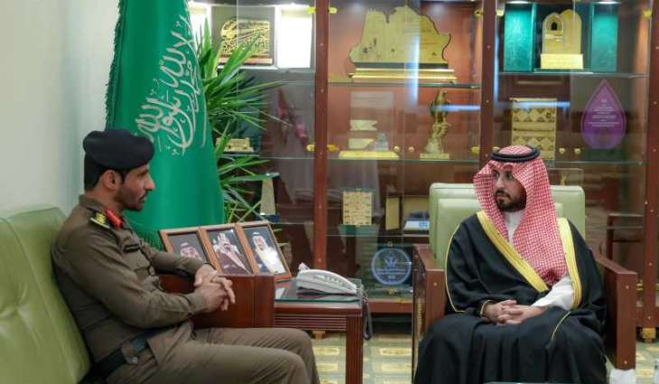 محافظ الخرج يستقبل مدير مرور المحافظة