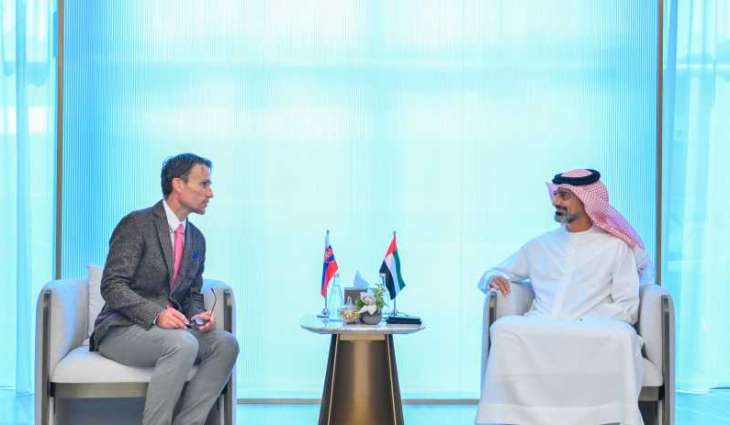 Ajman Crown Prince discusses cooperation with Slovak Ambassador