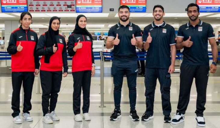 UAE Jiu-Jitsu National Team arrives in China to participate in World Games Chengdu 2025