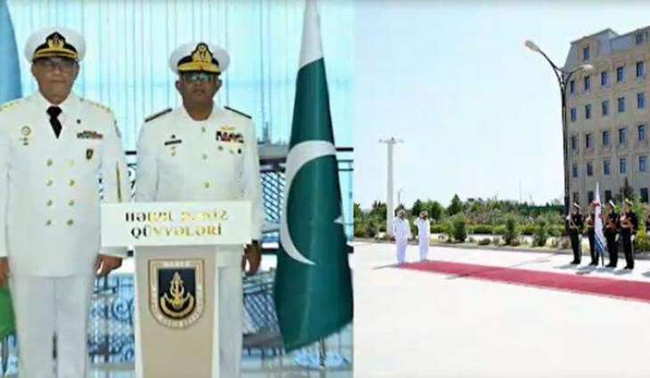Pakistan Naval Chief meets Azerbaijan’s military leadership