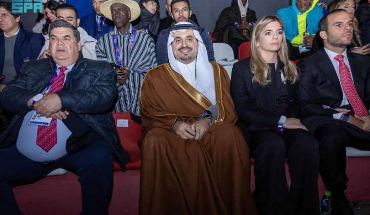 الأمير فهد بن جلوي يشهد افتتاح دورة الألعاب الرياضية للأمريكتين للشباب