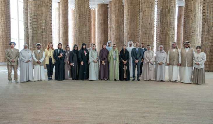 Shamma bint Mohammed delivers lecture on sustainability at Expo Osaka 2025's UAE Pavilion