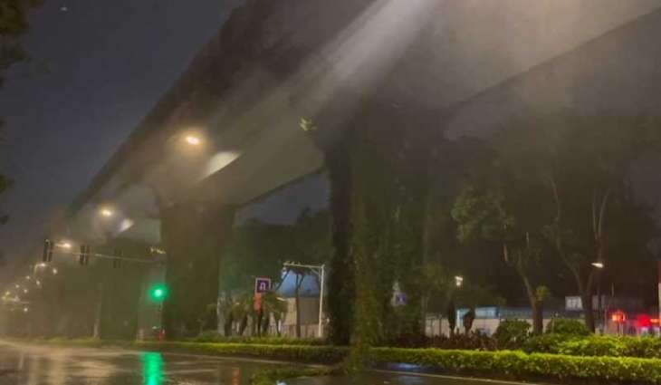 Typhoon Podul makes 2nd landfall in east China's Fujian