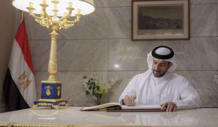 سلطان بن أحمد القاسمي يزور دار الأوبرا بالعاصمة الإدارية الجديدة بالقاهرة