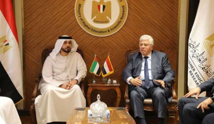 Khalifa bin Mohammed, Egypt’s Higher Education Minister discuss opening of Alexandria University campus in Abu Dhabi