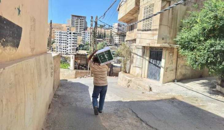 KSrelief Distributes 576 Food Baskets in Syria