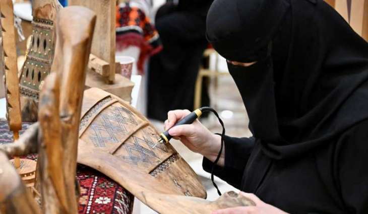 Families Working in Cottage Industry’s Corner Enriches Buraidah Date Carnival