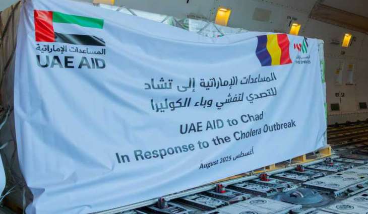UAE sends 30 tonnes of medical supplies, including emergency medicines to Chad to combat cholera outbreak