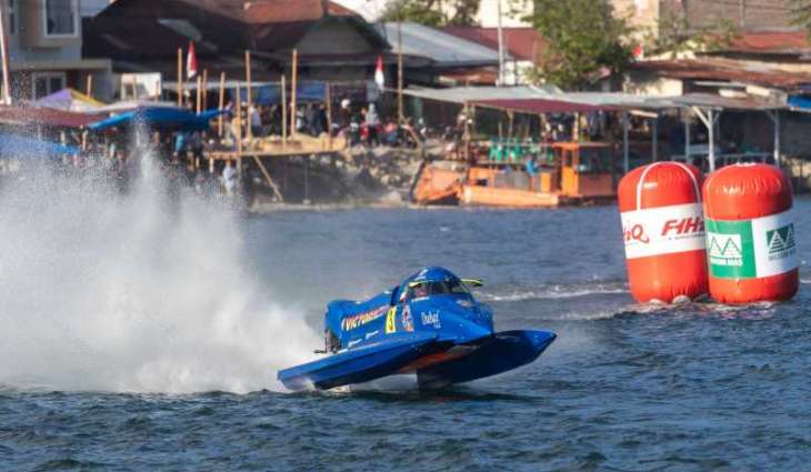 UAE boats dominate sprint scene at F1H2O World Championship opener in Lake Toba