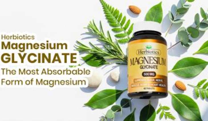 Herbiotics Magnesium Glycinate: The Most Absorbable Form of Magnesium