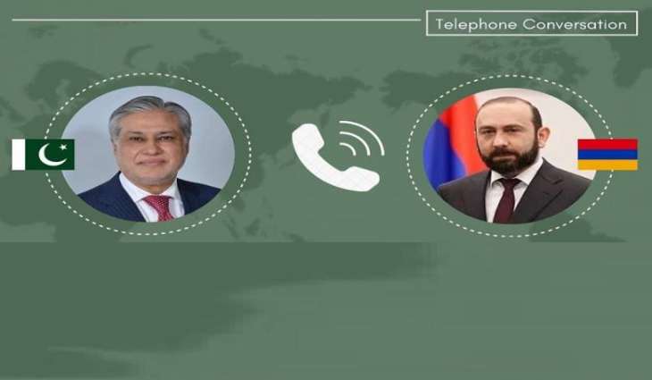 وزیر الخارجیة اسحاق دار یجري اتصالا ھاتفیا مع نظیرہ الأرمیني
