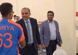 Suryakumar Yadav under fire for shaking hands with ACC President Mohsin Naqvi