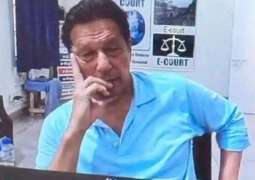 Two lawyers get permission to meet Imran Khan at Adiala jail in GHQ Attack Case