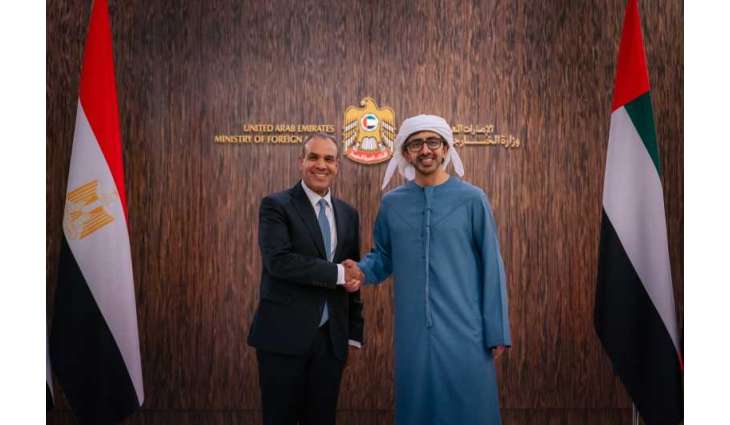 Abdullah bin Zayed, Egypt's Foreign Minister discuss bilateral relations, regional developments