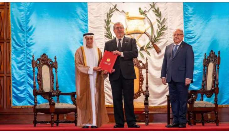 UAE Non-Resident Ambassador presents credentials to President of Guatemala
