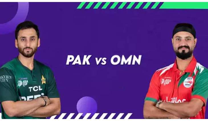 Asia Cup 2025: Pakistan opt to bat first against Oman